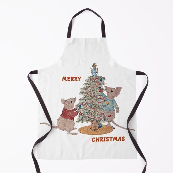 Item preview, Tree Trimming Mice Merry Christmas 2 designed and sold by PaintomimeHorse.