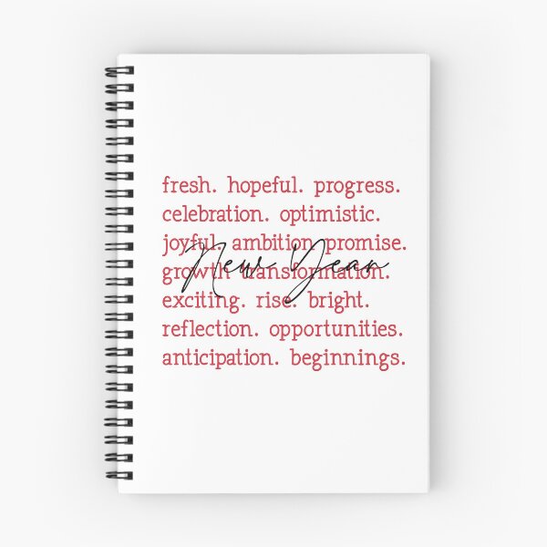Item preview, New Years Resolution Words Typography Text designed and sold by darkskydelights.