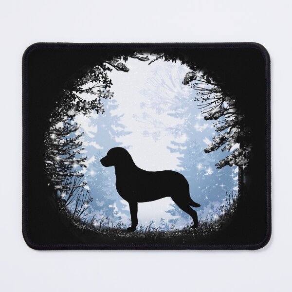 Item preview, “First Snow” Chesapeake Bay Retriever designed and sold by Spinyflowerart.