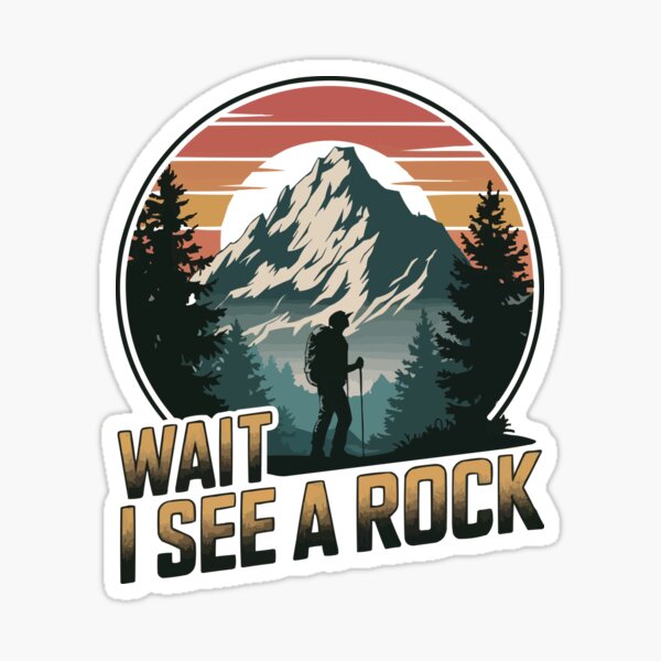 Item preview, Geology Wait Retro designed and sold by blackkramla.