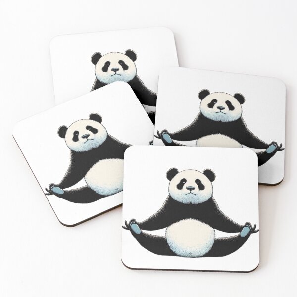 Item preview, Yogi Panda Meditations  designed and sold by ZulryLifestyles.