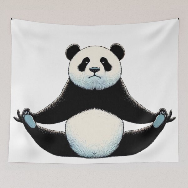 Item preview, Yogi Panda Meditations  designed and sold by ZulryLifestyles.
