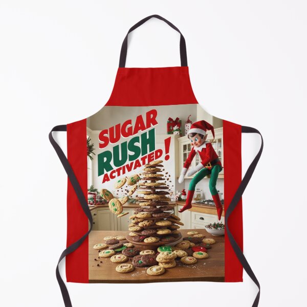 Item preview, Sugar Rush Activated: Elf on a Shelf Cookie Chaos! designed and sold by Shabby Script Archive | Digital Designer .