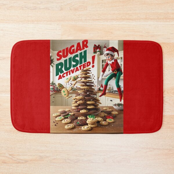 Item preview, Sugar Rush Activated: Elf on a Shelf Cookie Chaos! designed and sold by Shabby Script Archive | Digital Designer .