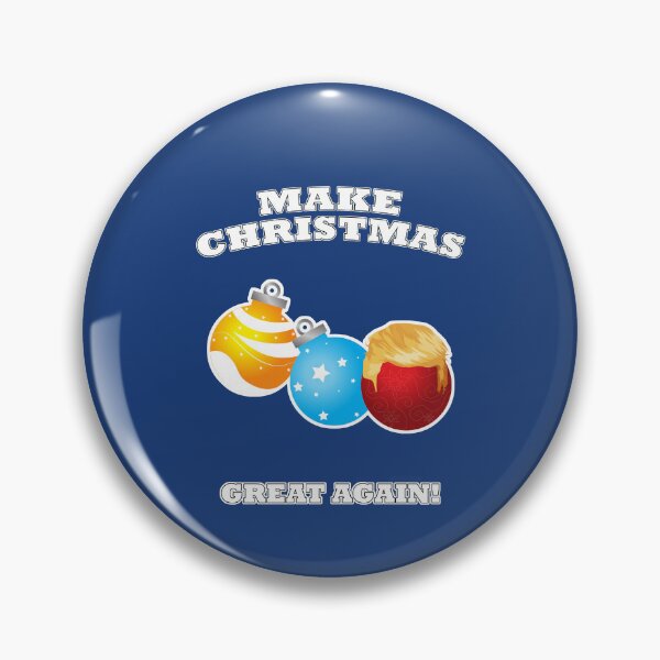 Item preview, Make Christmas Great Again Holiday Tree Ornaments Trump Hair Vance '24 Retro 2024 24 designed and sold by arcadetoystore.