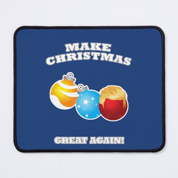 Item preview, Make Christmas Great Again Holiday Tree Ornaments Trump Hair Vance '24 Retro 2024 24 designed and sold by arcadetoystore.