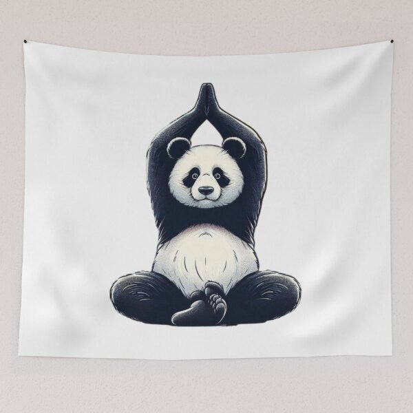Item preview, Yogi Panda Meditations  designed and sold by ZulryLifestyles.