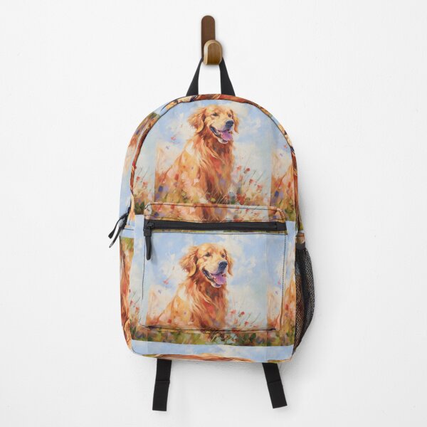 Item preview, Golden Retriever with Flowers designed and sold by Samuelsboro.