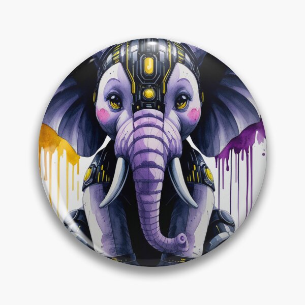 Item preview, Cyber Pachyderm designed and sold by uapparel.