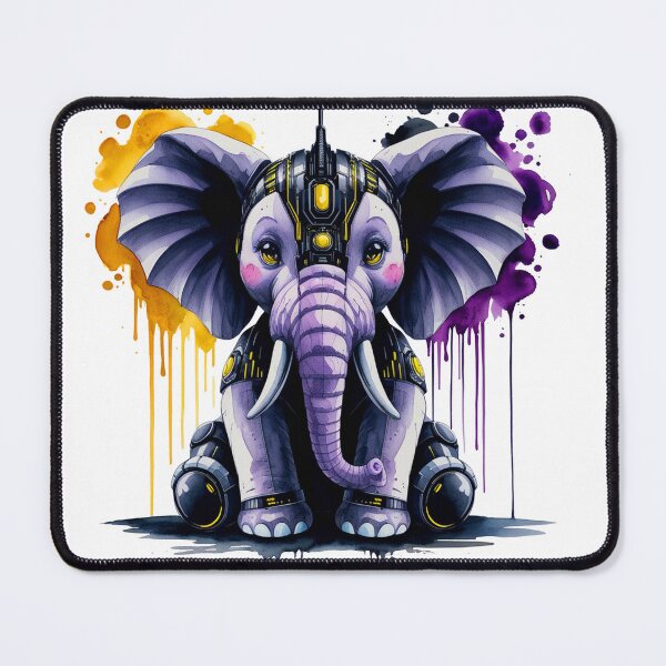 Item preview, Cyber Pachyderm designed and sold by uapparel.