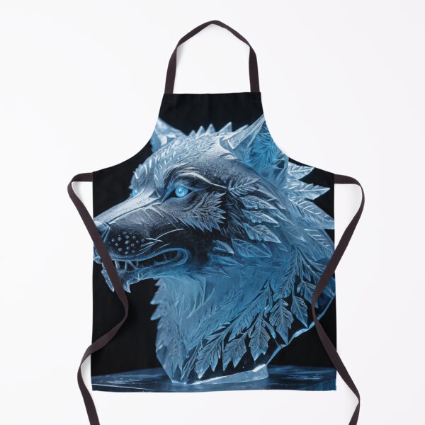 Item preview, Wolf Ice Sculpture designed and sold by RebelPaintBrush.
