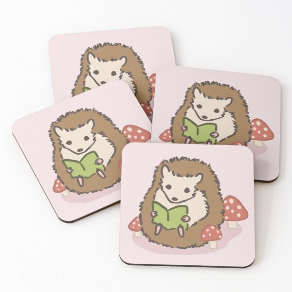 Item preview, Reading Hedgehog designed and sold by ninasafranski.