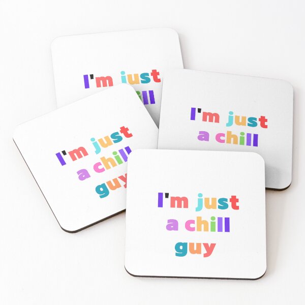 Item preview, I'm just a chill guy  designed and sold by SNOW WHITE.