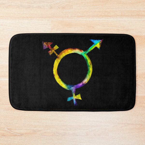 Item preview, Transgender symbol in random colour designed and sold by stitchling.