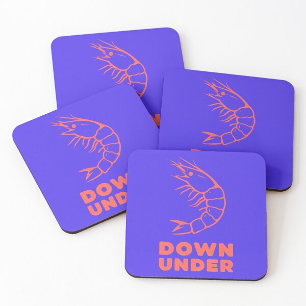 Item preview, Fun Orange Prawn Illustration | "Down Under" Design designed and sold by ashleyecarr.