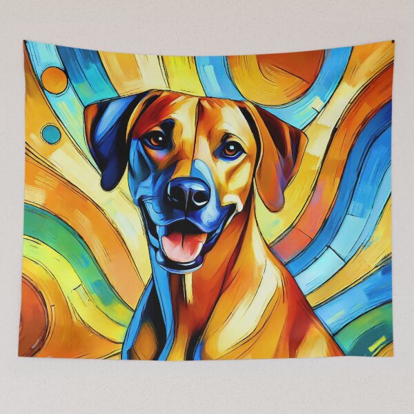 Item preview, Rhodesian Ridgeback Portrait designed and sold by ChrisButler.