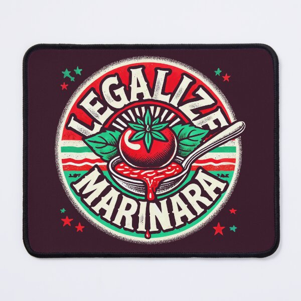 Artikelvorschau, Legalize Marinara Lustiges Tomatensaucen-Design entworfen und verkauft von Victor Shadehorn.