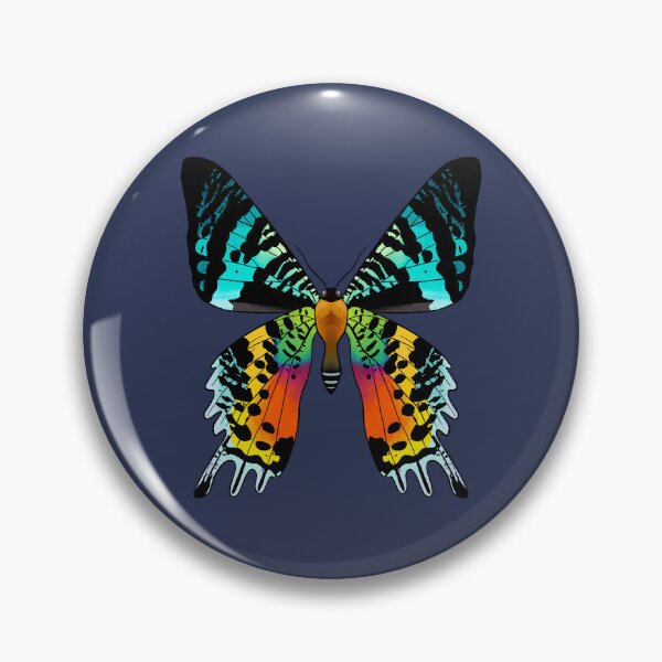 Item preview, Rainbow Moth - Madagascan Sunset Moth designed and sold by Platinumfrog.