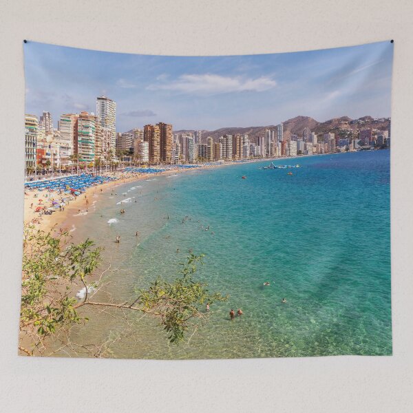 Item preview, Llevant Beach, Benidorm, Costa Blanca, Spain designed and sold by Kevin Hellon.