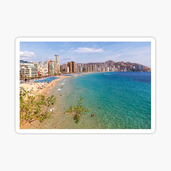 Item preview, Llevant Beach, Benidorm, Costa Blanca, Spain designed and sold by Kevin Hellon.