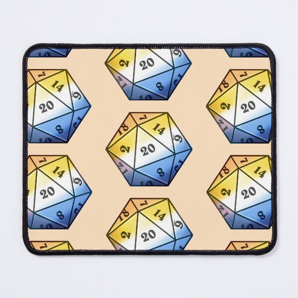 Item preview, Aroace D20 | LGBTQ+ designed and sold by WaffleCreations.