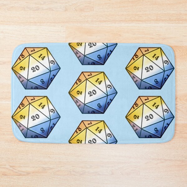 Item preview, Aroace D20 | LGBTQ+ designed and sold by WaffleCreations.