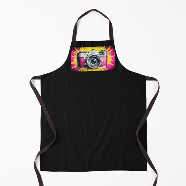 Item preview, Vintage camera illustration with vibrant background, colorful design, photography concept, retro style designed and sold by AngelinArts.