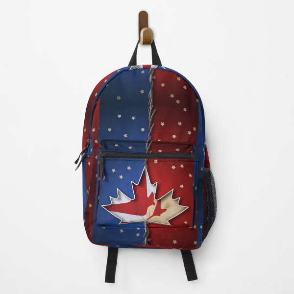 Item preview, Maple Leaf & Stars: A Symbol of Unity | Canadian Flag with U.S. Stars Twist designed and sold by JOY STORE 45.