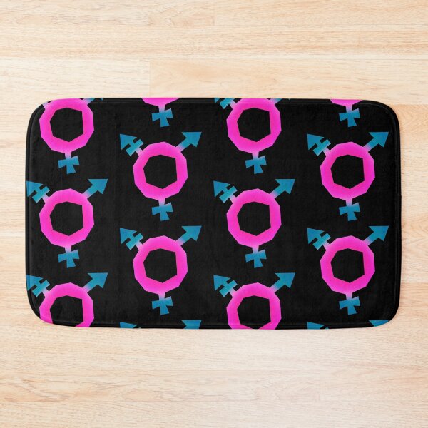 Item preview, Transgender symbol in traditional colours designed and sold by stitchling.