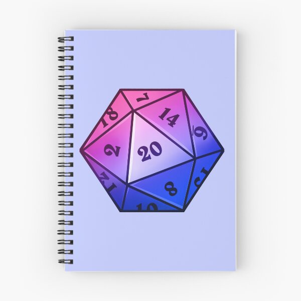 Item preview, Bi D20 | LGBTQ+ designed and sold by WaffleCreations.