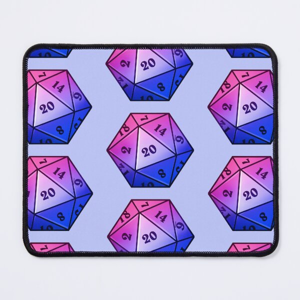 Item preview, Bi D20 | LGBTQ+ designed and sold by WaffleCreations.