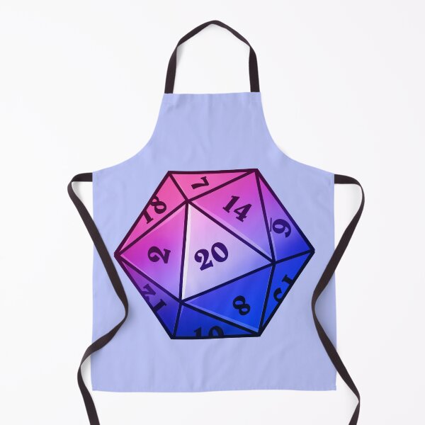 Item preview, Bi D20 | LGBTQ+ designed and sold by WaffleCreations.