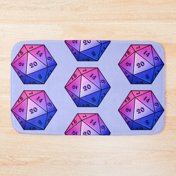 Item preview, Bi D20 | LGBTQ+ designed and sold by WaffleCreations.