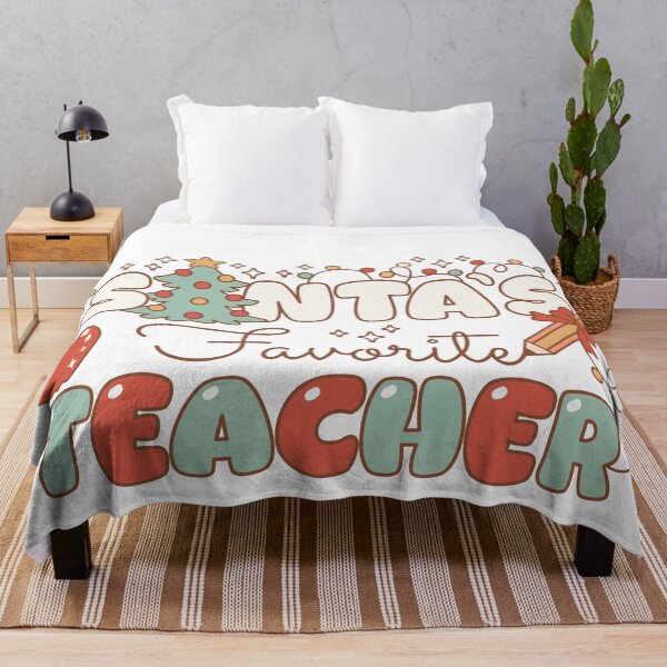 Item preview, Santa's Favorite Teacher designed and sold by lifeintoart.