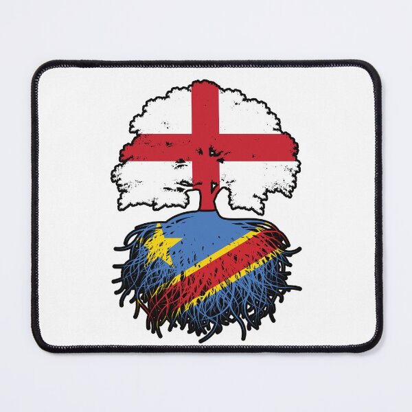 Item preview, Congo Congolese English England Tree Roots Flag designed and sold by FlagX.