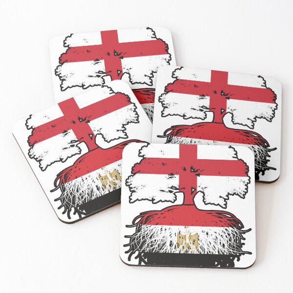 Item preview, Egypt Egyptian English England Tree Roots Flag designed and sold by FlagX.