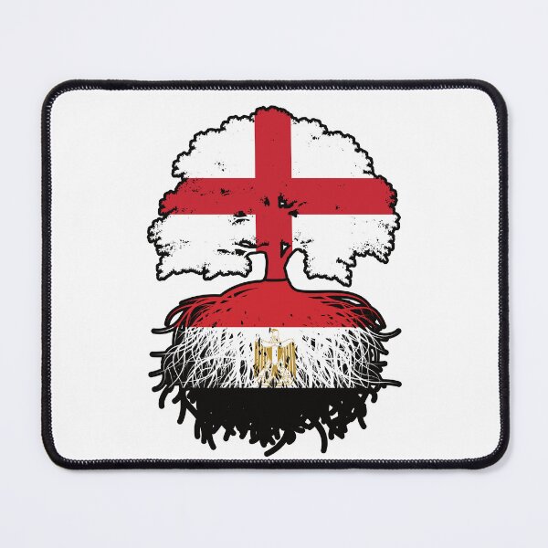 Item preview, Egypt Egyptian English England Tree Roots Flag designed and sold by FlagX.