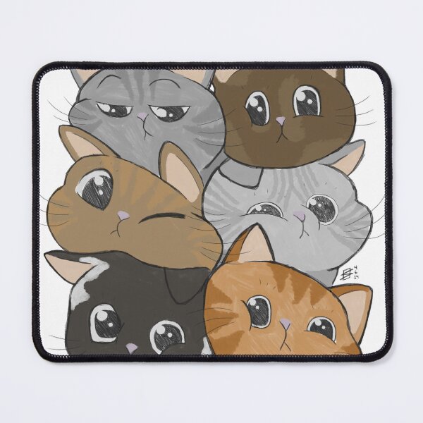 Item preview, Purr-fectly Piled - transparent background designed and sold by Art_by_Pho3nix.