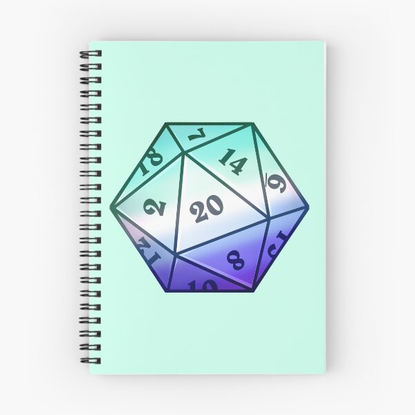 Item preview, Gay D20 | LGBTQ+ designed and sold by WaffleCreations.