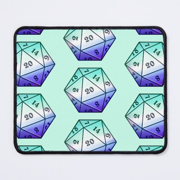 Item preview, Gay D20 | LGBTQ+ designed and sold by WaffleCreations.