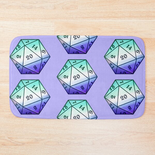 Item preview, Gay D20 | LGBTQ+ designed and sold by WaffleCreations.