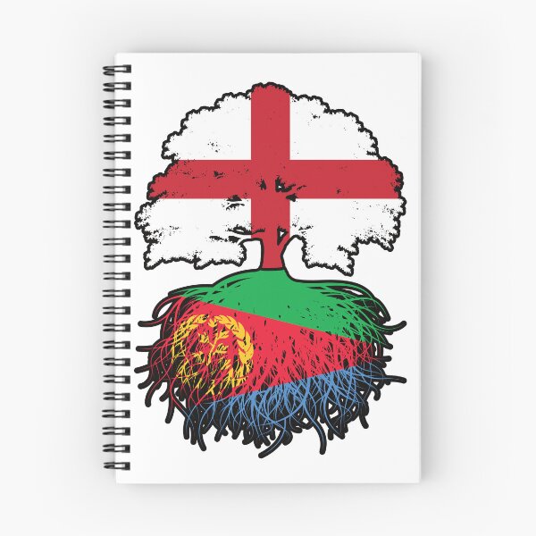 Item preview, Eritrea Eritrean English England Tree Roots Flag designed and sold by FlagX.