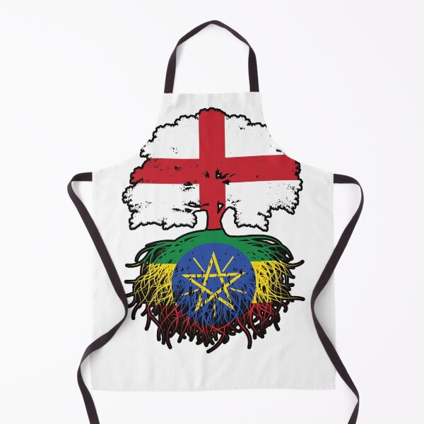 Item preview, Ethiopia Ethiopian English England Tree Roots Flag designed and sold by FlagX.