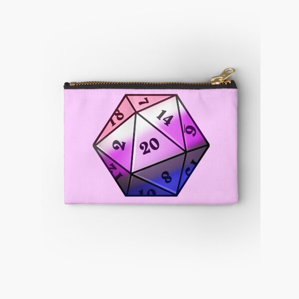 Item preview, Genderfluid D20 | LGBTQ+ designed and sold by WaffleCreations.