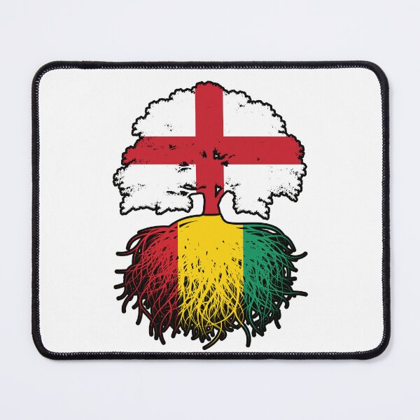 Item preview, Guinea Guinean English England Tree Roots Flag designed and sold by FlagX.