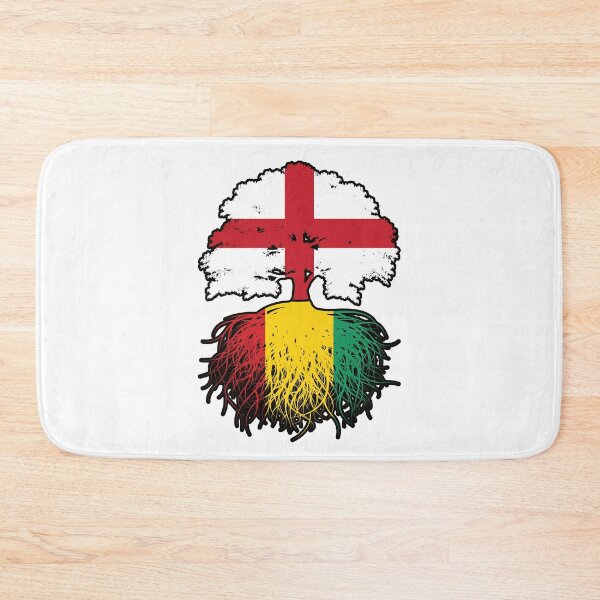 Item preview, Guinea Guinean English England Tree Roots Flag designed and sold by FlagX.