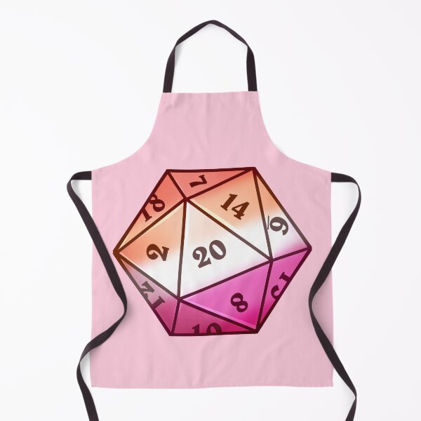 Item preview, Lesbian D20 | LGBTQ+ designed and sold by WaffleCreations.