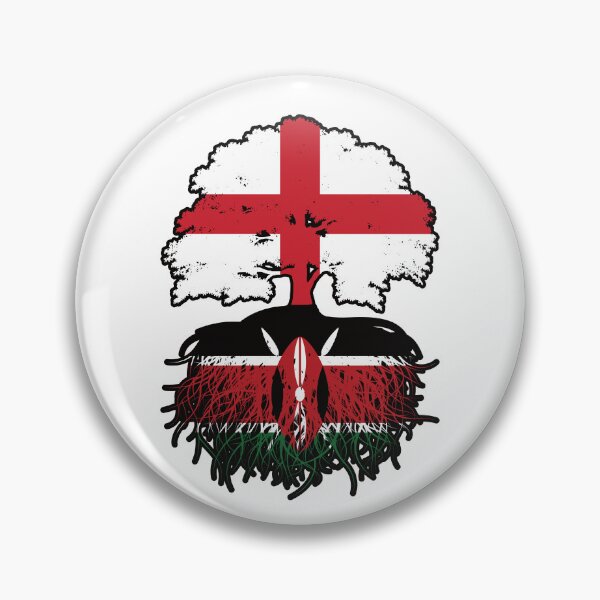 Item preview, Kenya Kenyan English England Tree Roots Flag designed and sold by FlagX.