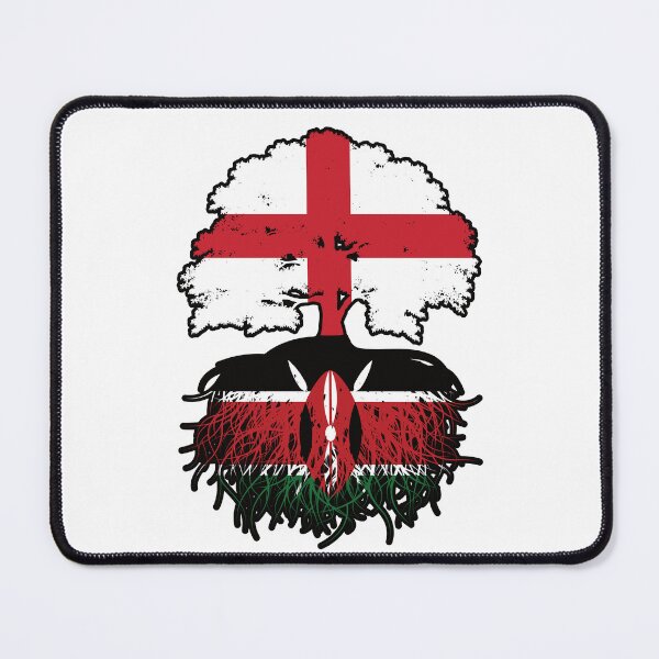 Item preview, Kenya Kenyan English England Tree Roots Flag designed and sold by FlagX.