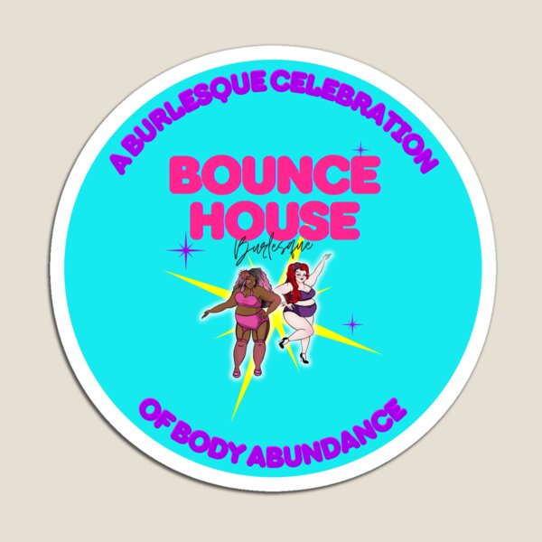 Item preview, Bounce House Round logo  designed and sold by Lillianbustle.